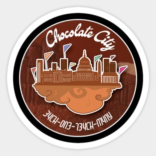 BIC Chocolate City CTF Logo Sticker